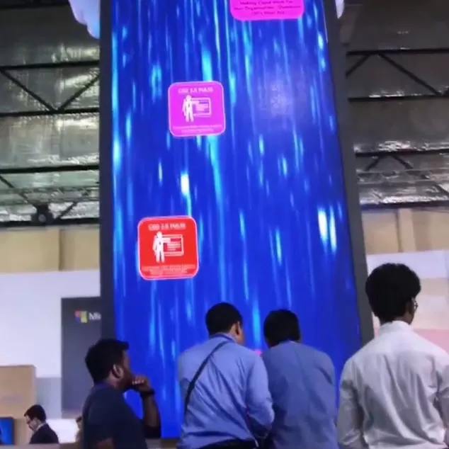 Redefining corporate events with interactive experiences at Microsoft